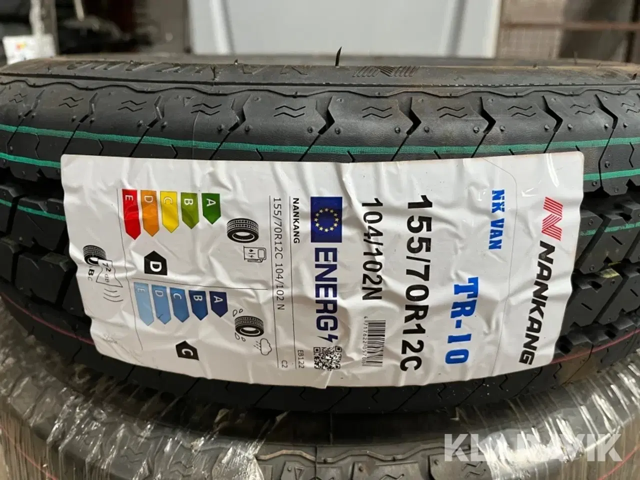 Billede 2 - Dæk Nankang 155/70R12C DOT 10CJ