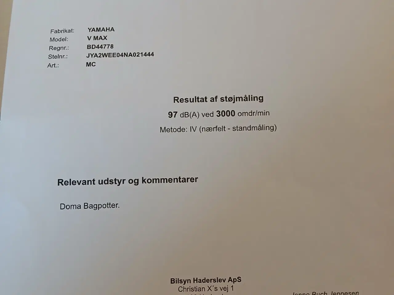 Billede 13 - Yamaha V Max, Meget velholdt fra 1992 # Sælges