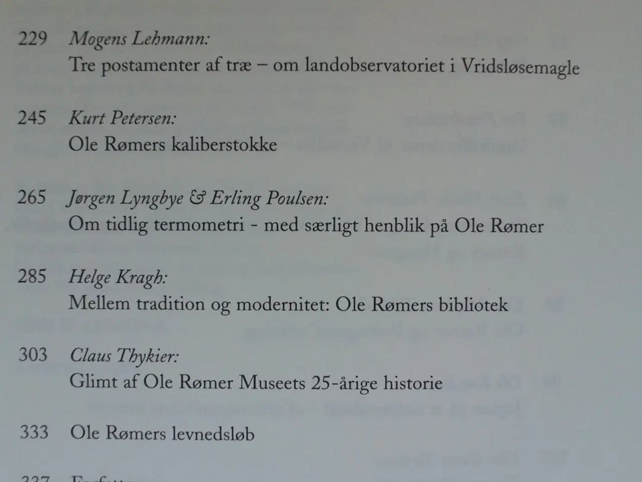 Billede 3 - ole rømer - videnskabsmand og samfundstjener, red.