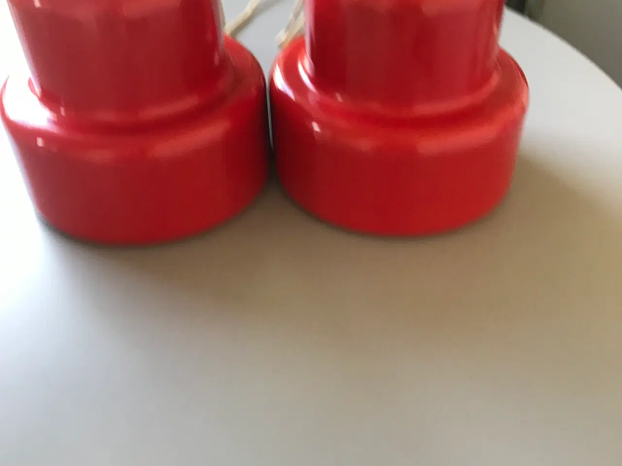 Billede 3 - Mini poker to stk røde lamper
