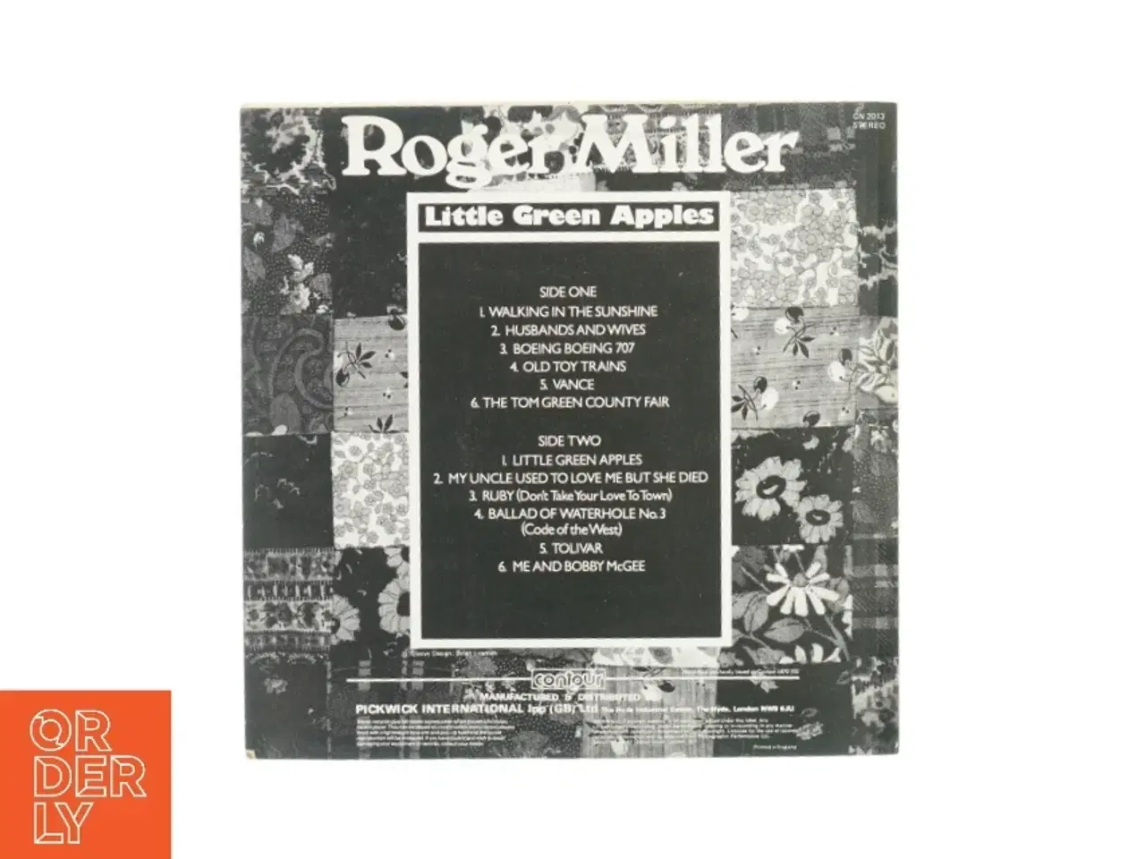 Billede 2 - Roger Miller Little Green Apples Vinylplade