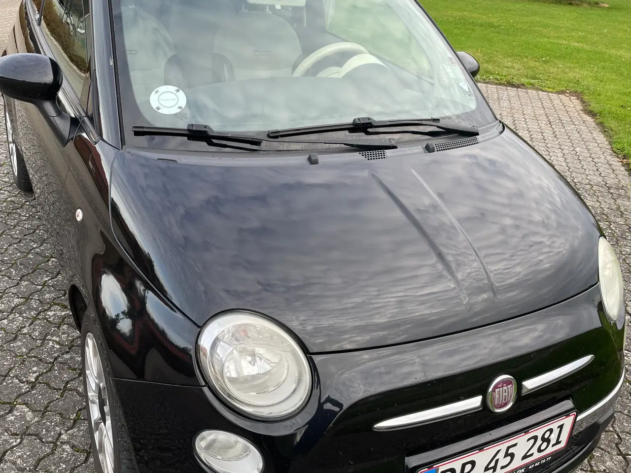 Billede 1 - Pæn og i orden Fiat 500 cabriolet