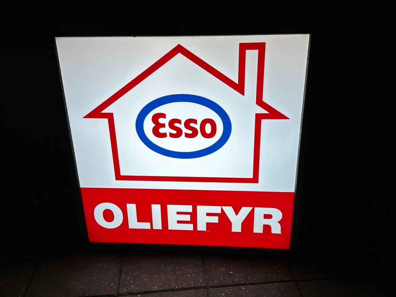 Billede 2 - Esso lysskilt