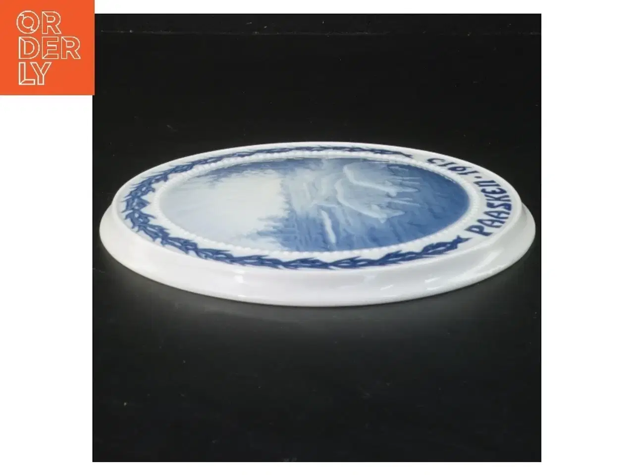 Billede 2 - Paasken 1915 vægplade fra Bing Og Grøndal (str. Ø 19 cm)