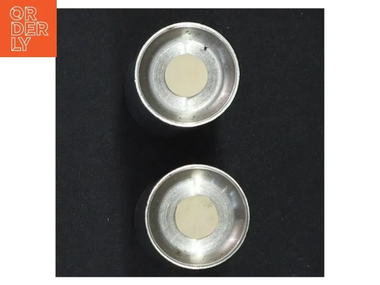 Billede 2 - Salt- og pebersæt i metal (str. 6,5 cm)