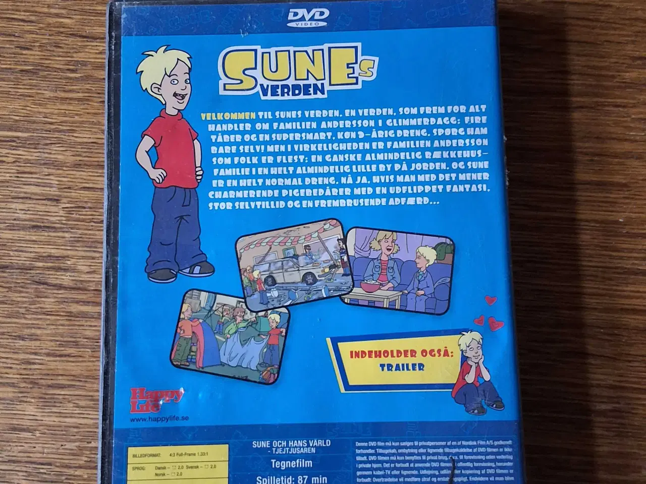 Billede 2 - SUNEs VERDEN - Hjerteknuseren DVD-tegnefilm