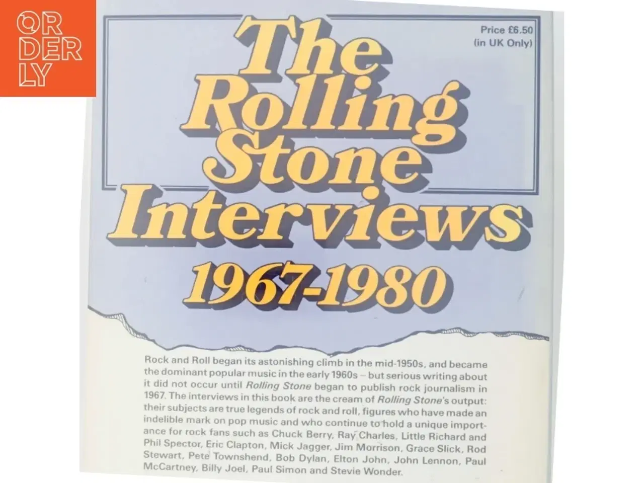 Billede 3 - The Rolling Stone Interviews bog