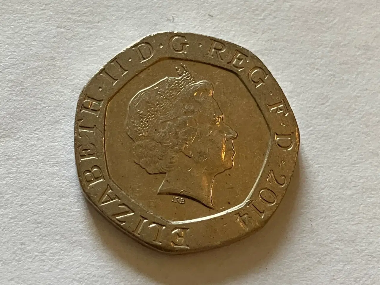 Billede 1 - 20 Pence England 2014