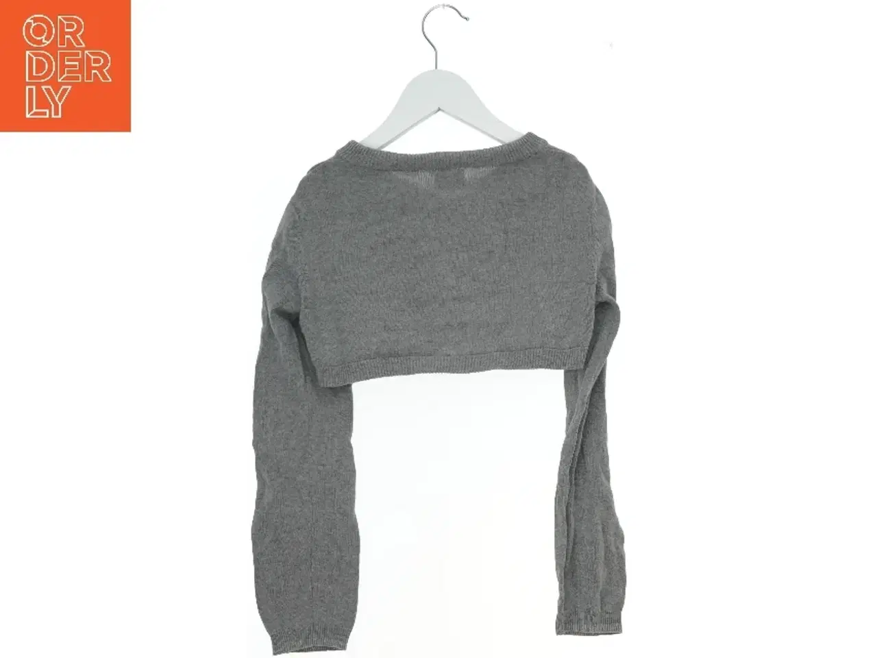 Billede 2 - Grå kort cardigan fra Name It (str. 134)