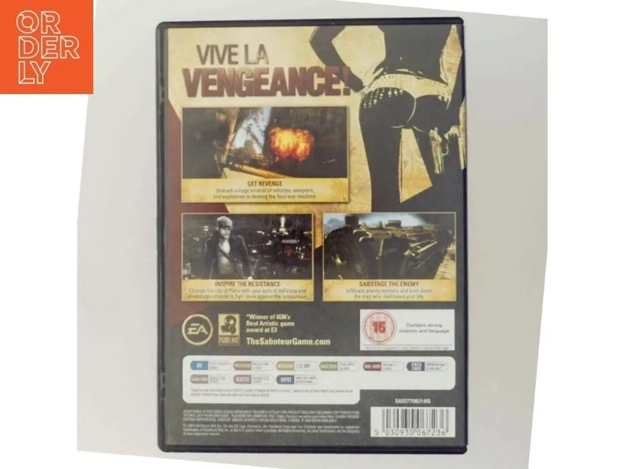 Billede 3 - PC spil &#39;The Saboteur&#39; fra Electronic Arts