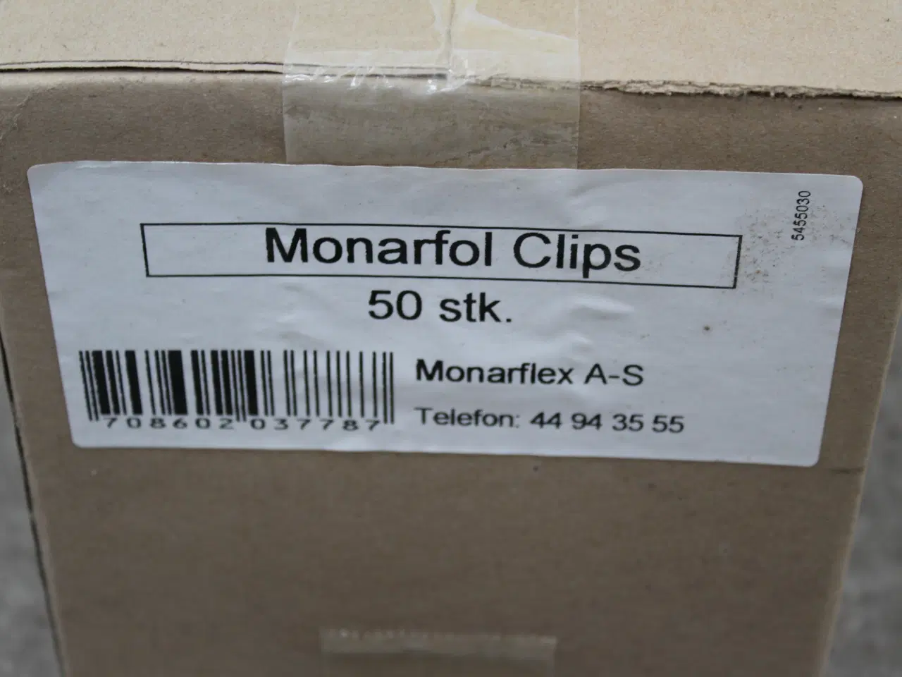 Billede 4 - Monarfol Clips 50 stk KUN 250,-/kasse