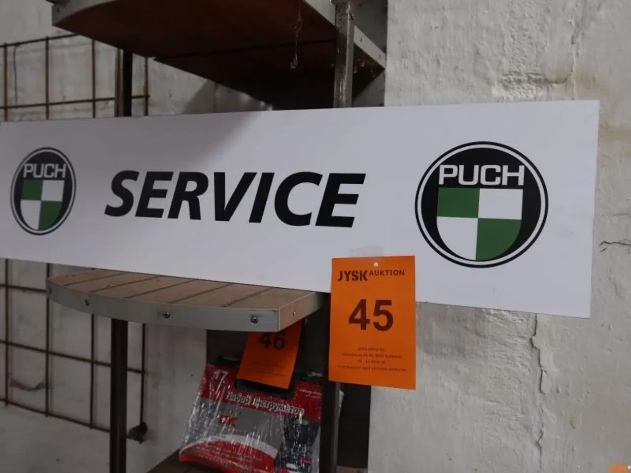 Billede 1 - Skilt " Puch Ser