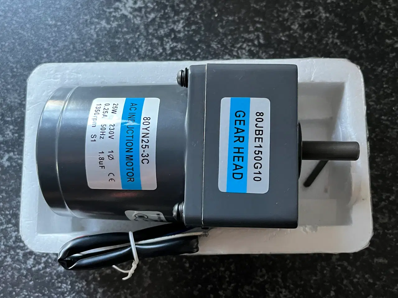 Billede 1 - 25w. 9 rpm ny snegle motor