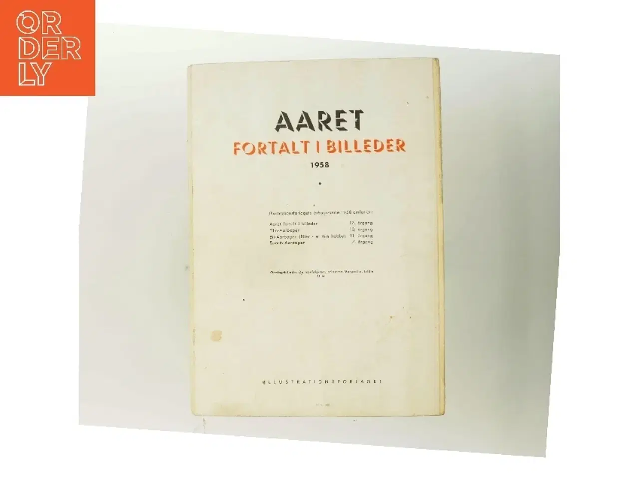 Billede 3 - 1958 Året Fortalt i Billeder (Bog)