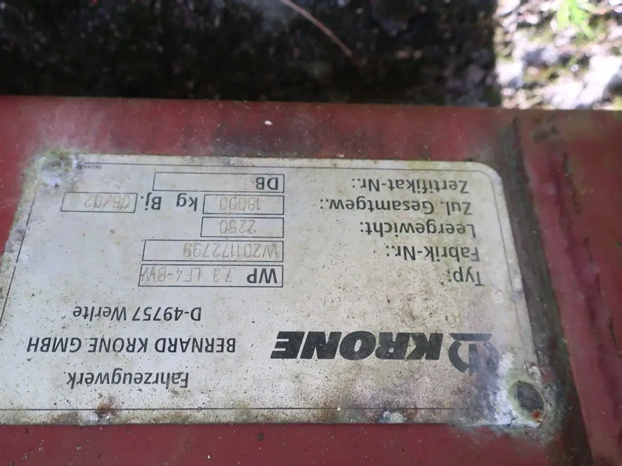 Billede 12 - Veksellad KRONE 73-LF4-BW