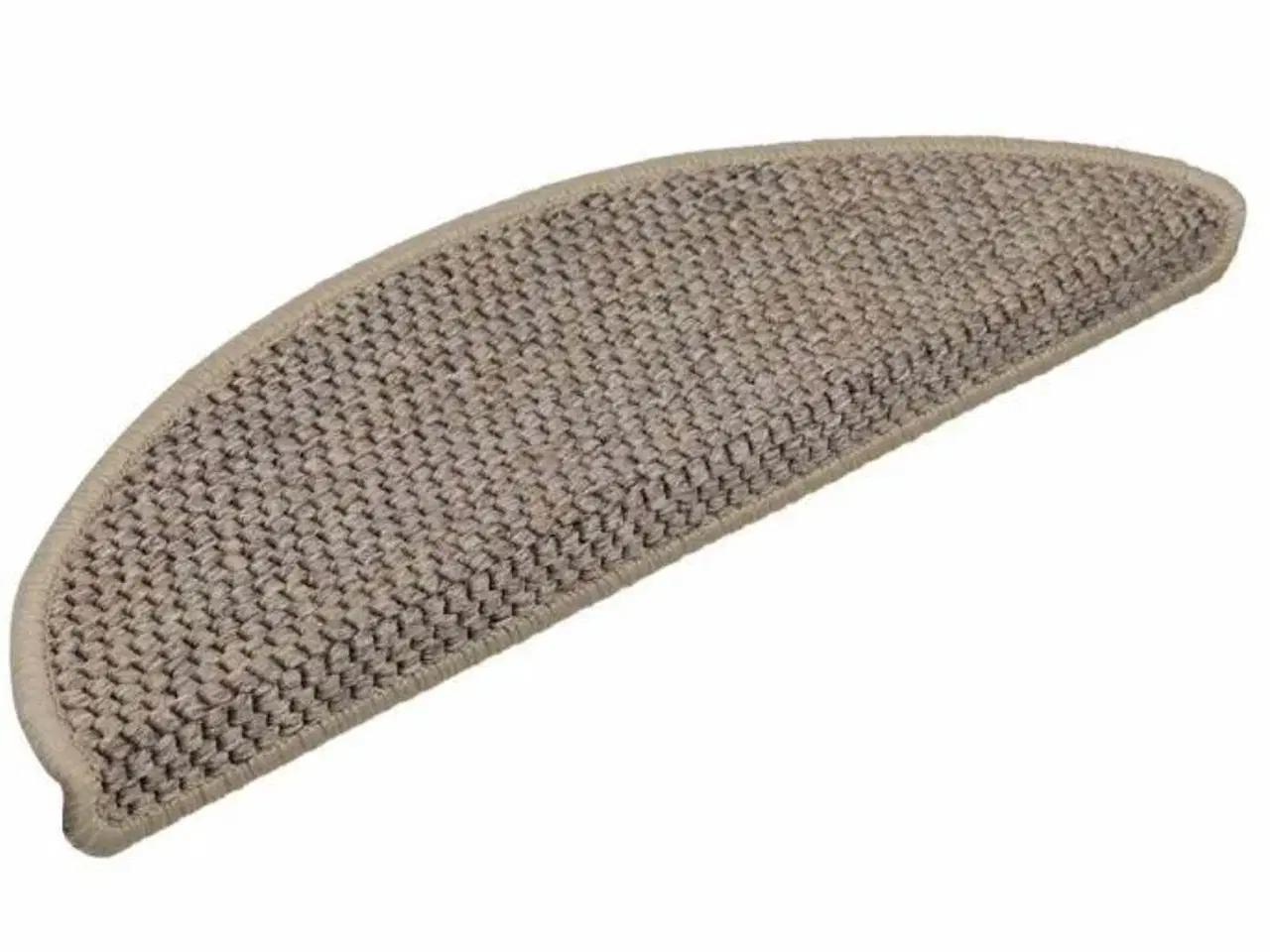 Billede 2 - Selvklæbende trappemåtter 15 stk. 56x17x3 cm sisal-look beige