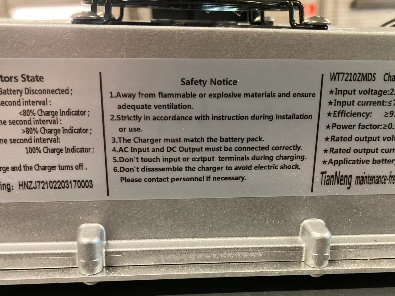 Billede 4 - el-scooter batteri pakke 6 Stk med oplader 72 volt