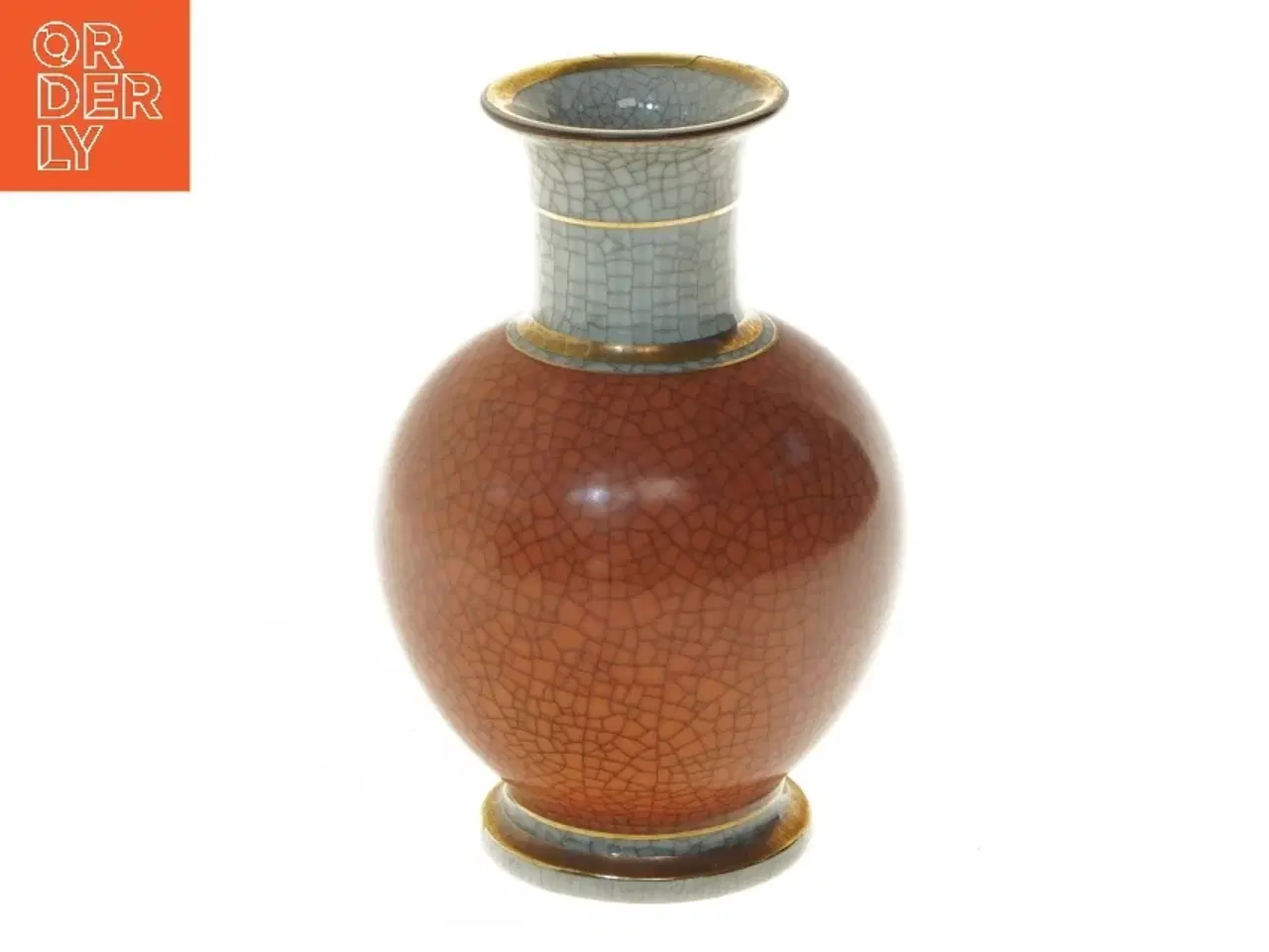 Billede 1 - Dekorativ vase fra Royal Copenhagen (str. 14x10 cm)