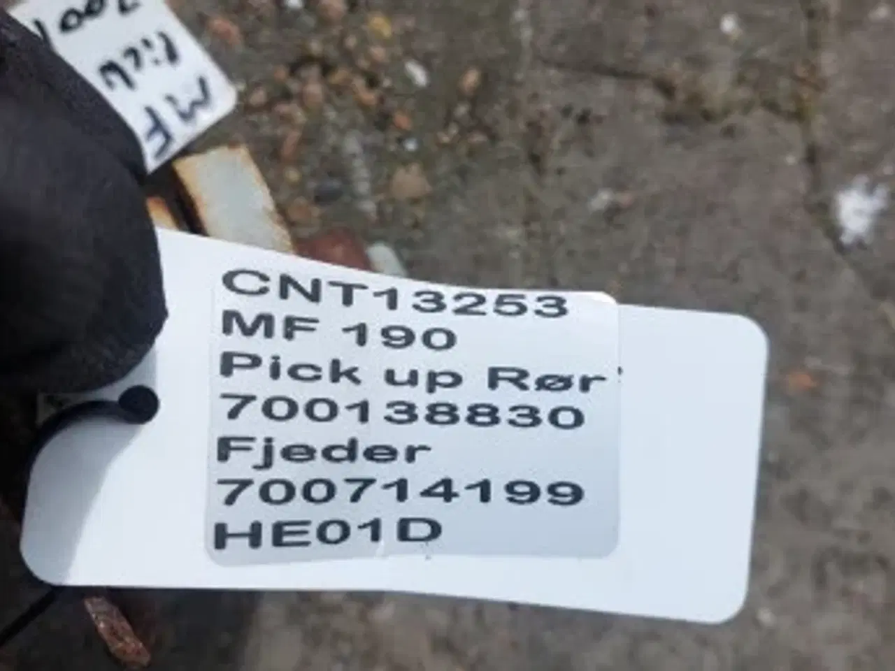 Billede 20 - Massey Ferguson 190 Pickup Rør 700138830