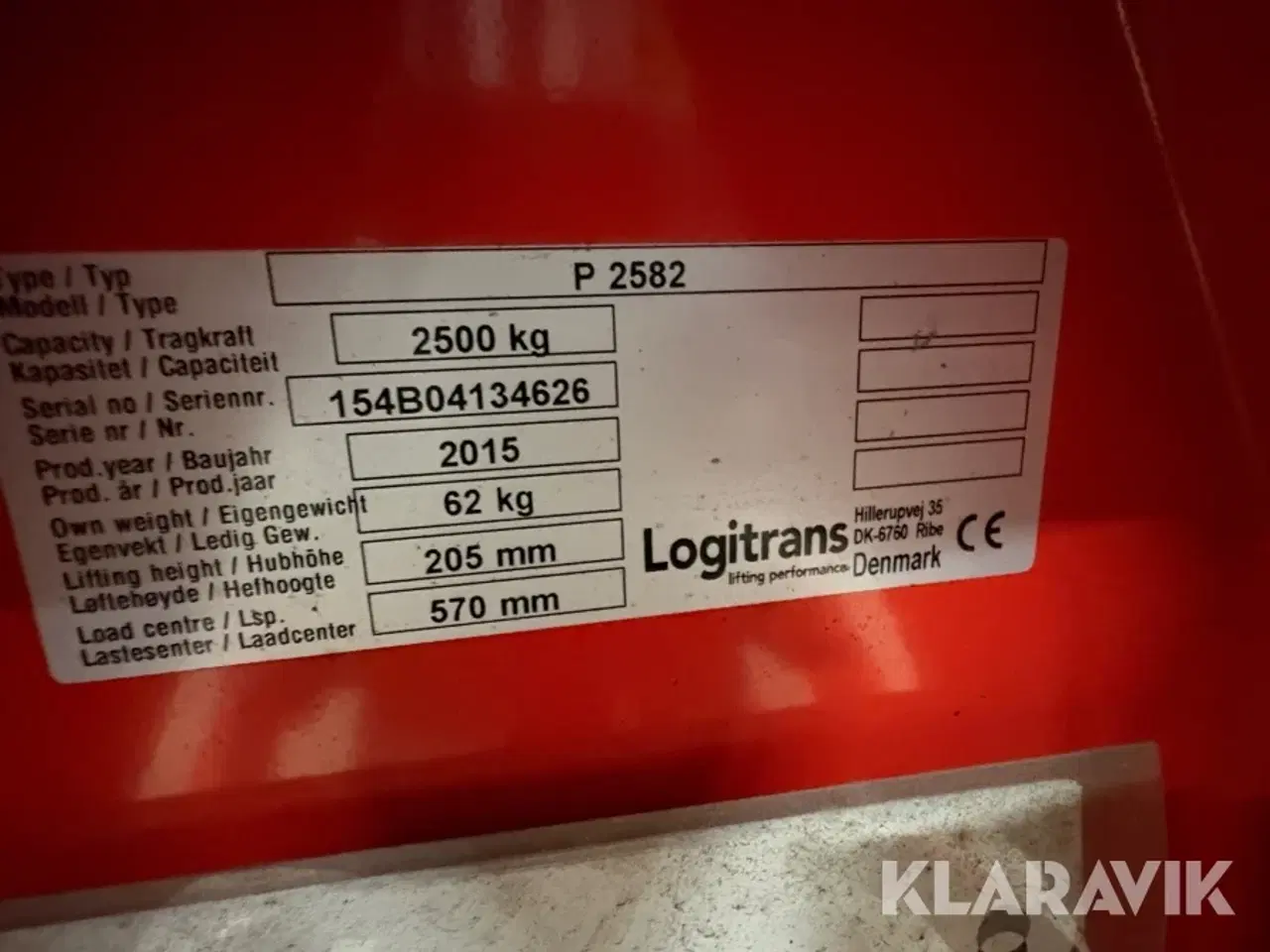 Billede 11 - Palleløftere - 2 styk