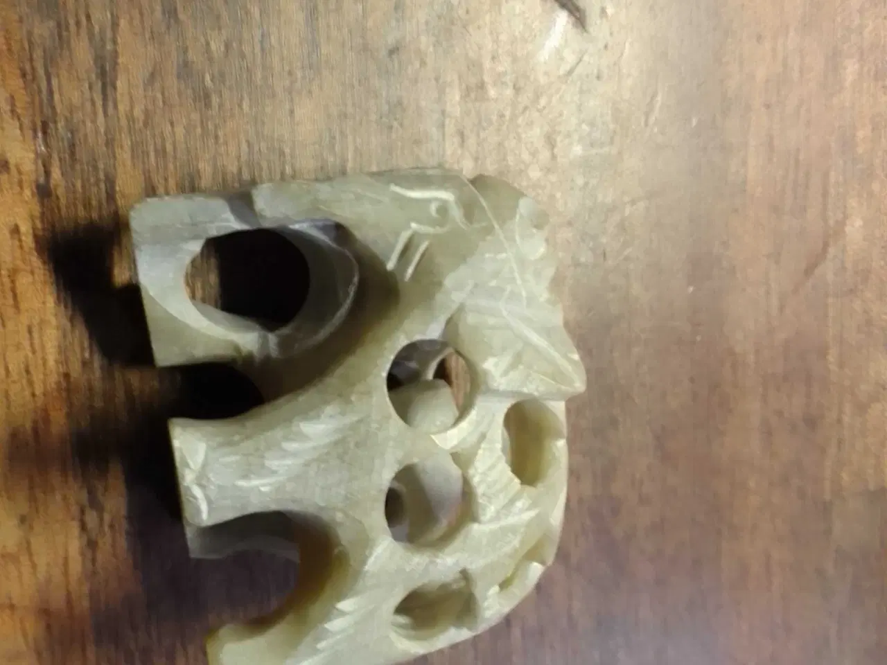 Billede 9 - Miniature elefant til fx sættekasse. I sten