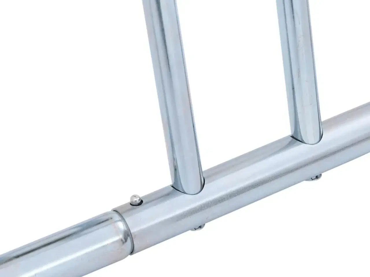 Billede 6 - Cykelstativ til 4 cykler fritstående galvaniseret stål