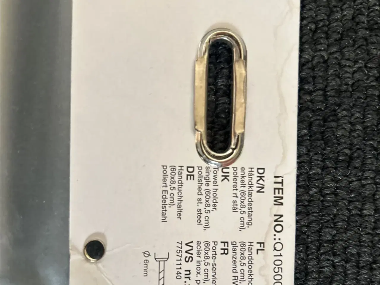 Billede 1 - Håndklædestænger fra Pressalit - NYE