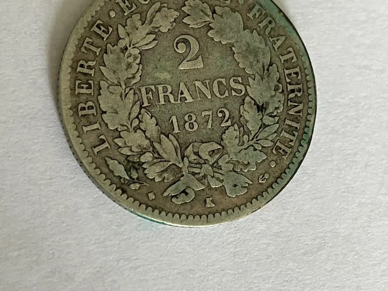 Billede 1 - 2 Francs France 1872