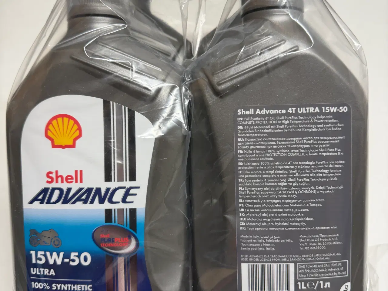 Billede 1 - Shell olie, filter, bremseklodser & Brembo stempel