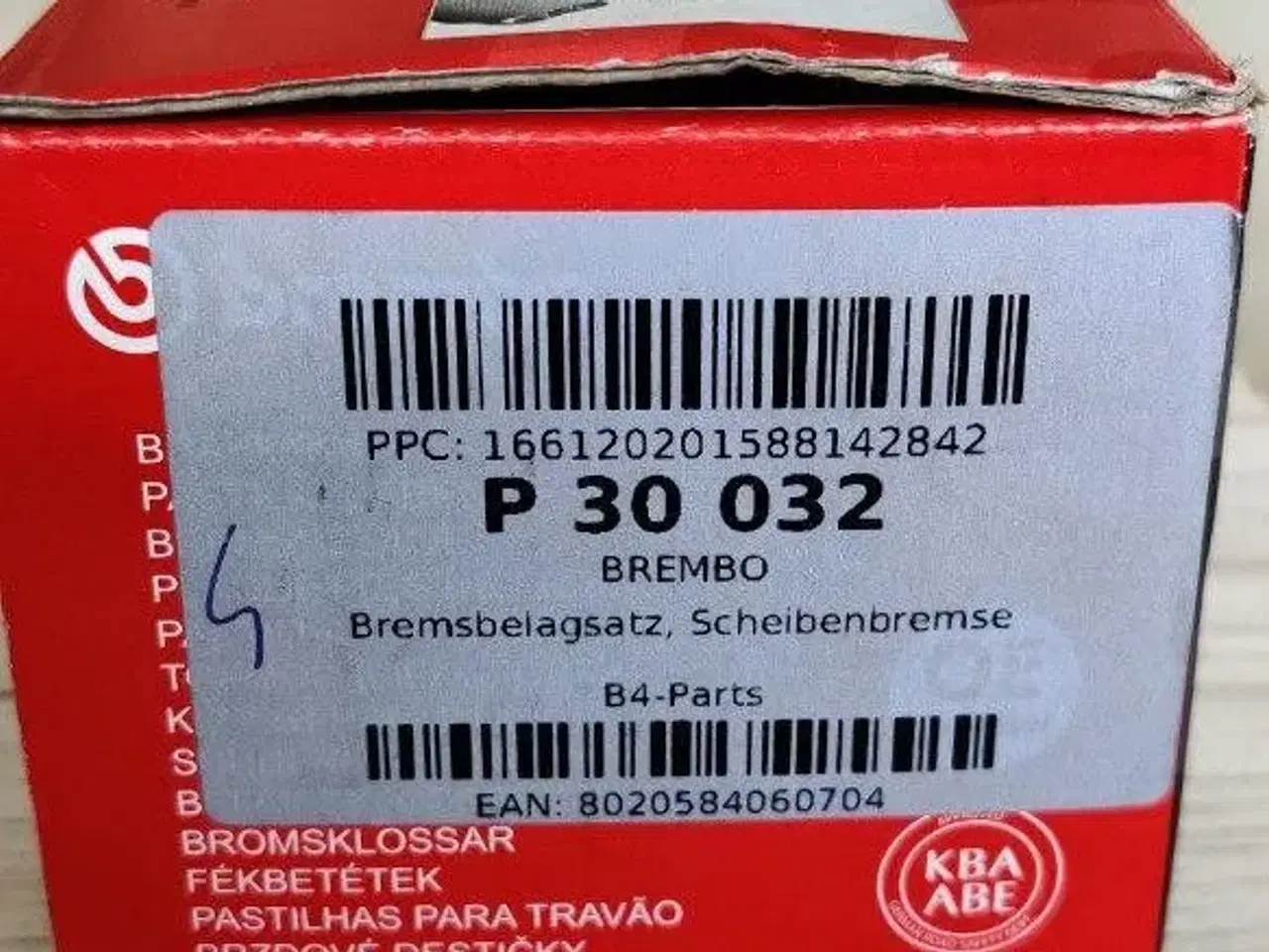 Billede 8 - BREMBO Bremseklodser hyundai i10 eller Kia picanto