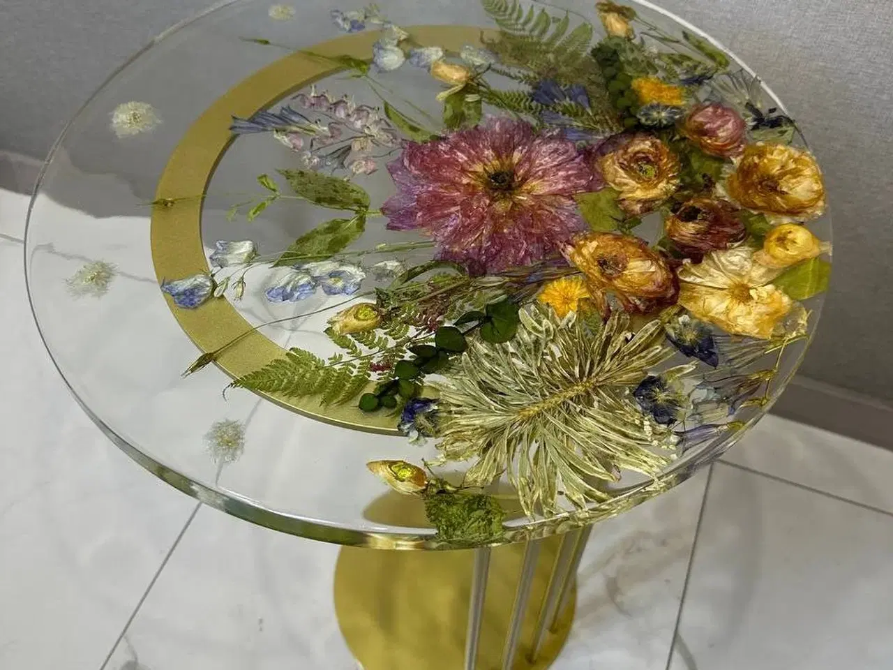 Billede 5 - Handmade Epoxy Resin Coffee Table – A Touch of Nat