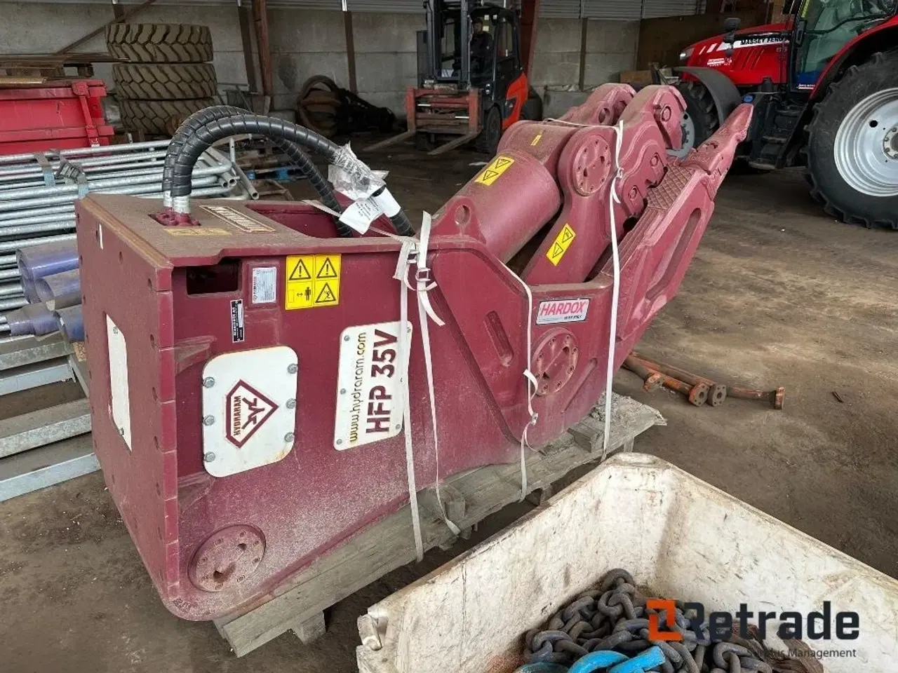 Billede 1 - - - - Hydraram HFP - 35V Betonsaks Ubrugt.