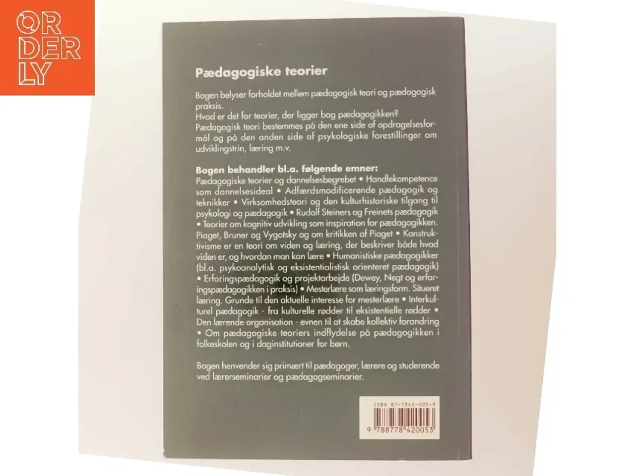 Billede 3 - Pædagogiske teorier af Niels Jørgen Bisgaard (Bog)