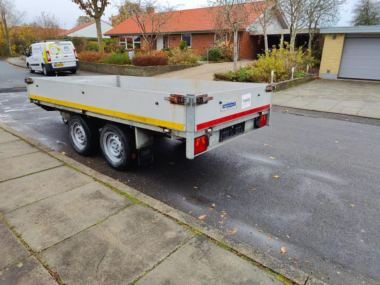 Billede 4 - 2012 Eduard 2000kg boogietrailer nysynet