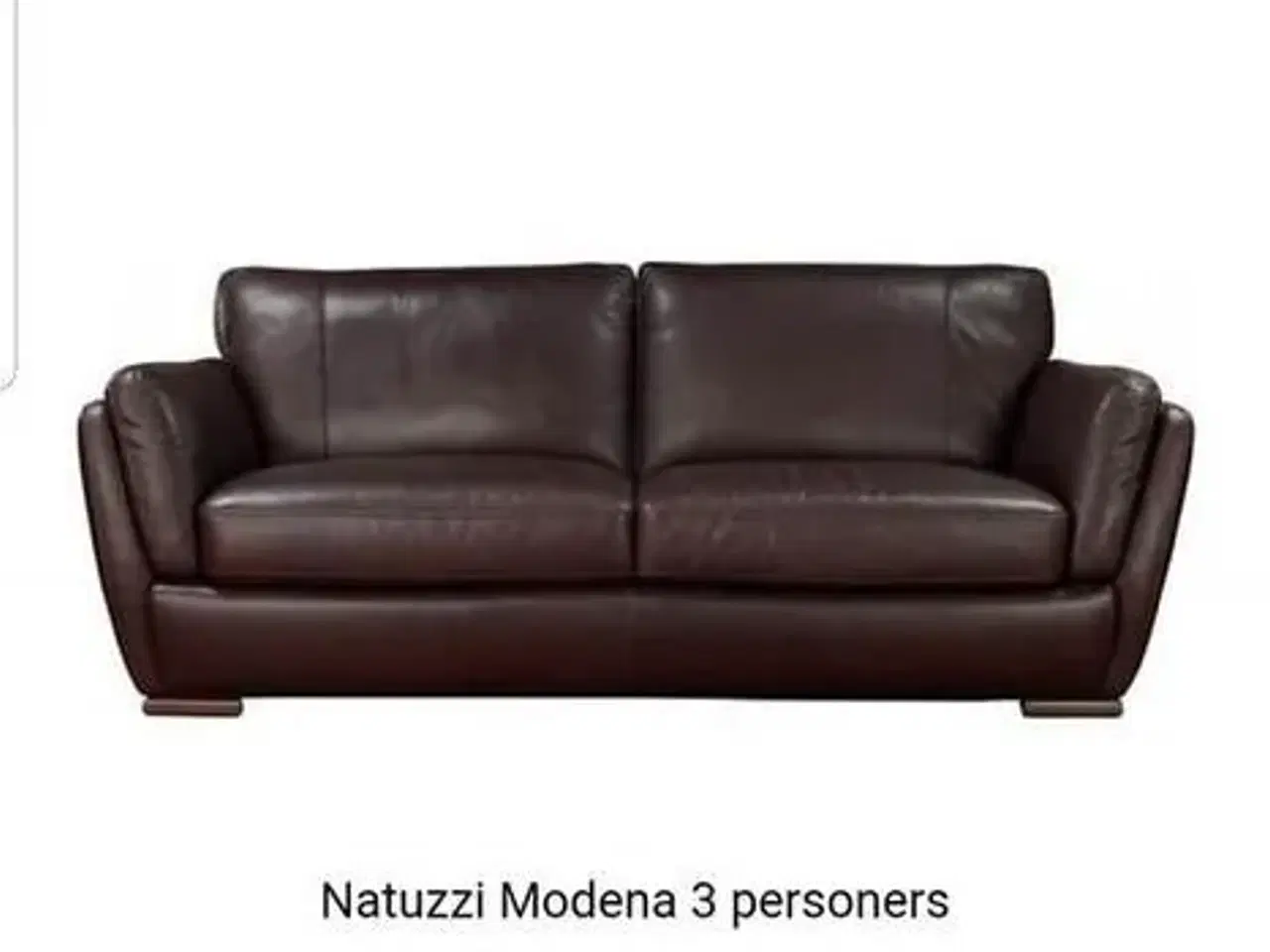 Billede 4 - 3 personer Natuzzi A399 læder sofa