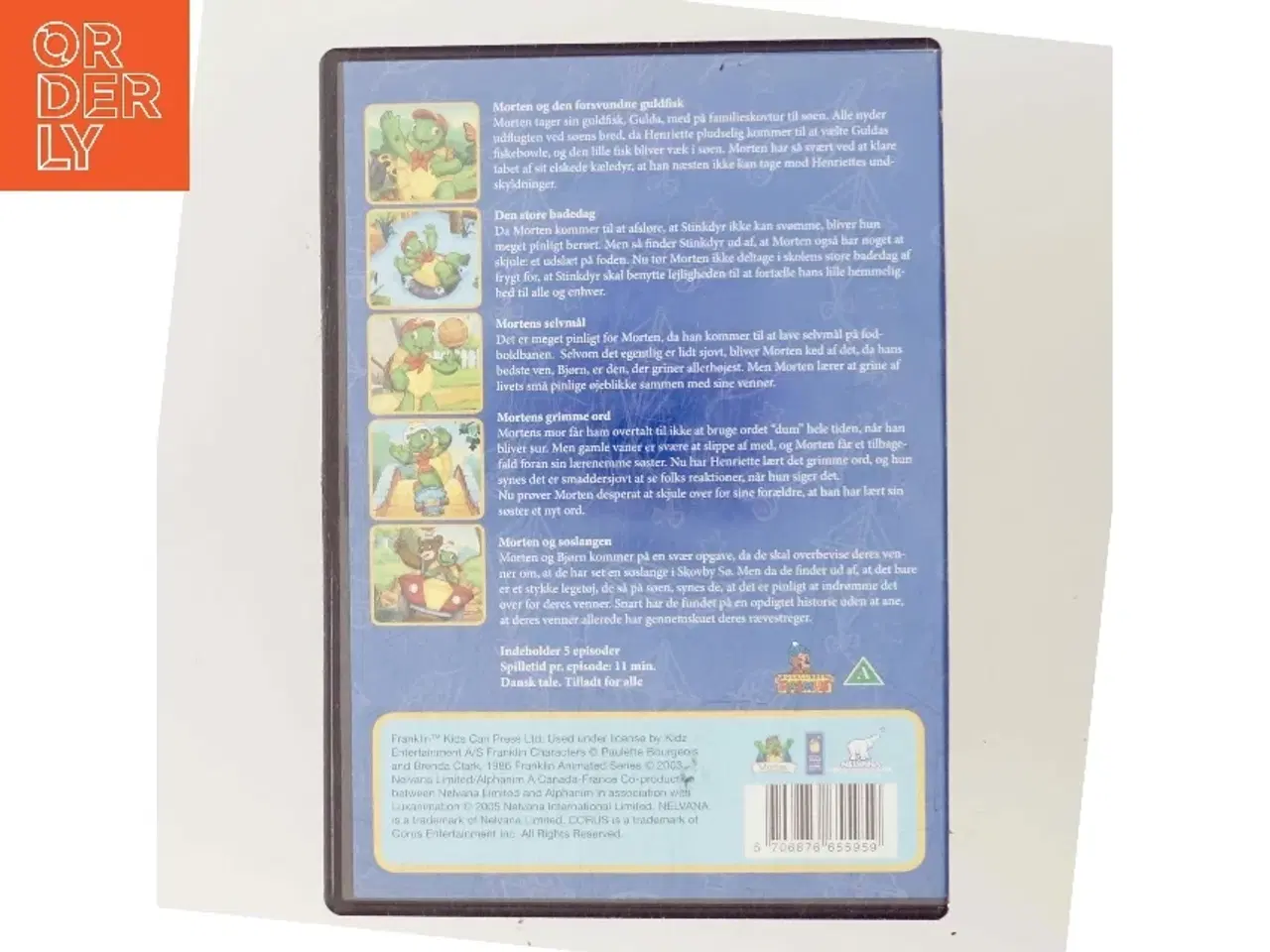 Billede 3 - Morten og den forsvundne guldfisk (DVD)