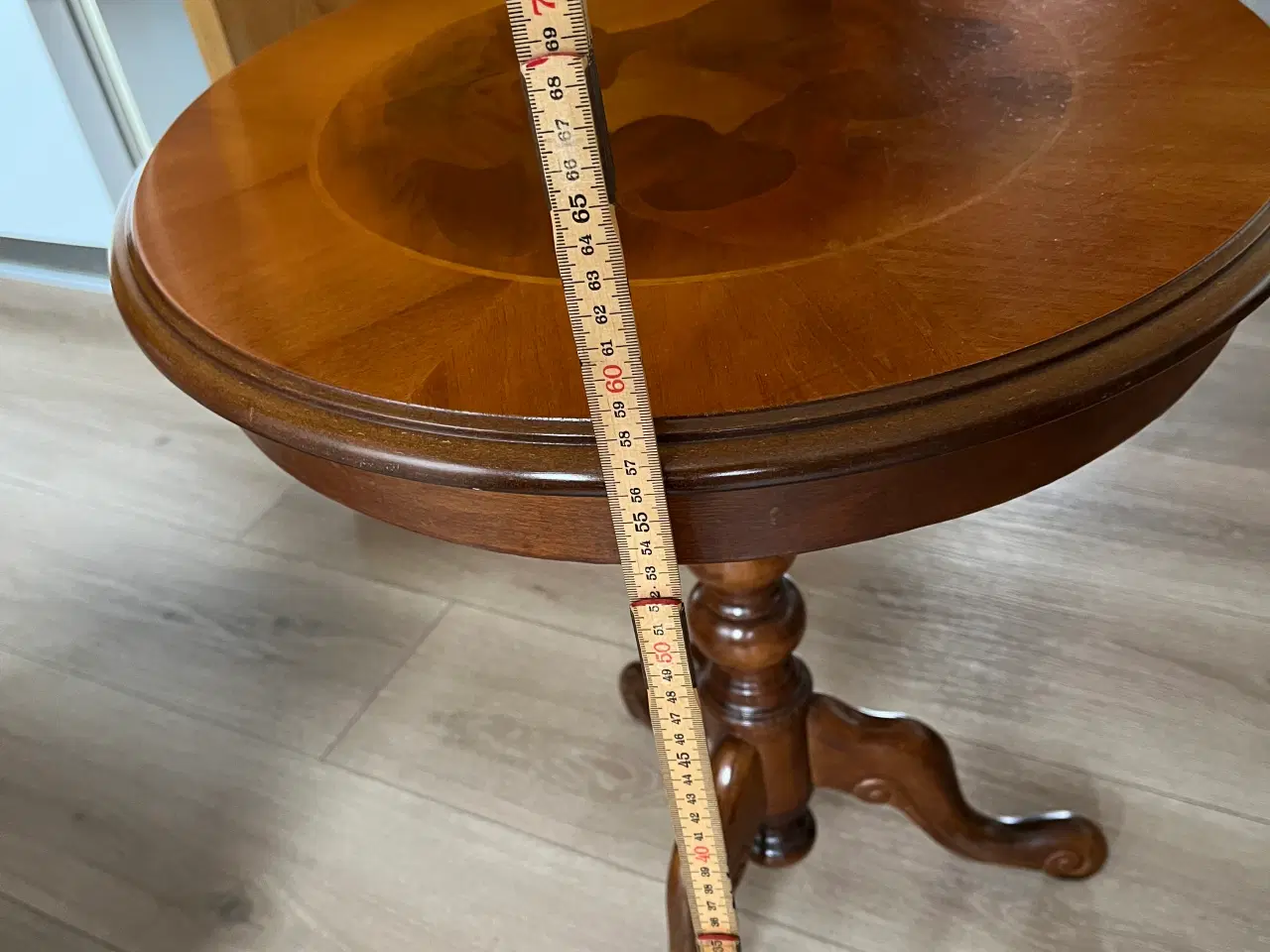 Billede 5 - Lille rundt mahogni bord