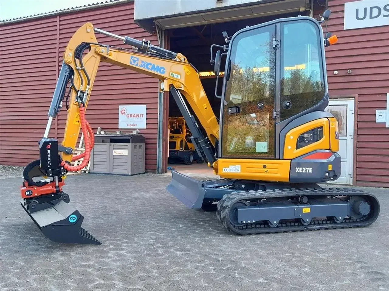 Billede 1 - XCMG xe27e  med rototilt