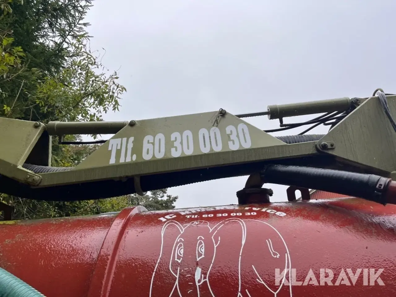 Billede 6 - Slamsuger/spulevogn Samson 10.000 liter