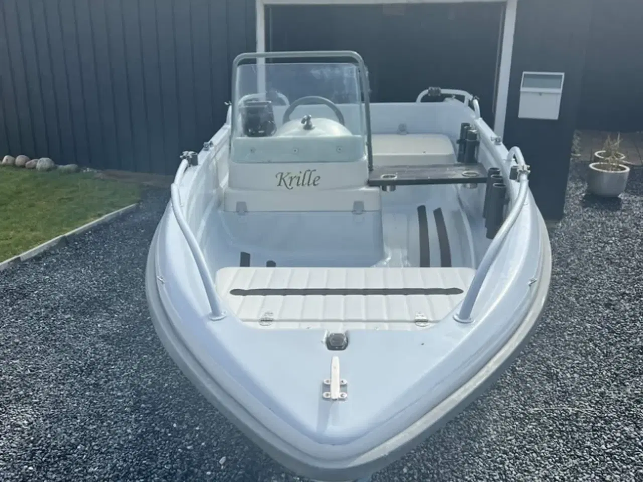 Billede 2 - Terhi 4110 med 25hk Yamaha og nysynet trailer 