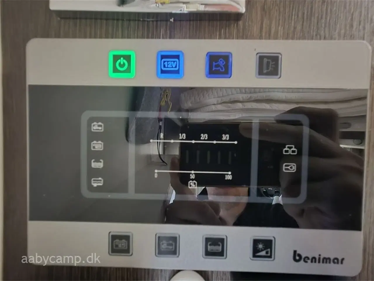 Billede 20 - 2020 - Benimar Tessoro 481 Aut.   Nk pakke. Automatgear. solcelle. Lithium Batteri. 2000w Inverter. Markise. A/C i bodel. Elektriske støtteben. Bemærk kun 20,000 Km!!!!!