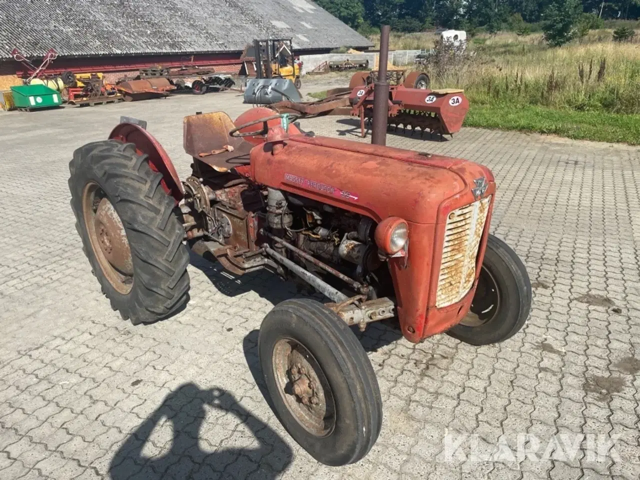 Billede 7 - Veterantraktor Massey-Ferguson 35