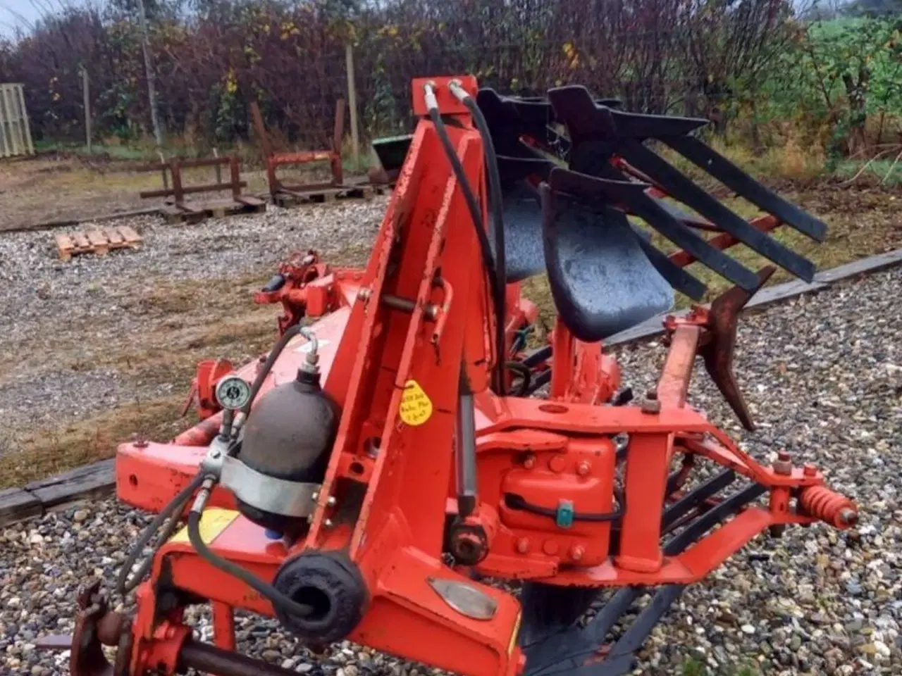 Billede 2 - Kuhn MASTER 120 3 furet vendeplov/ 14" Risteplov.