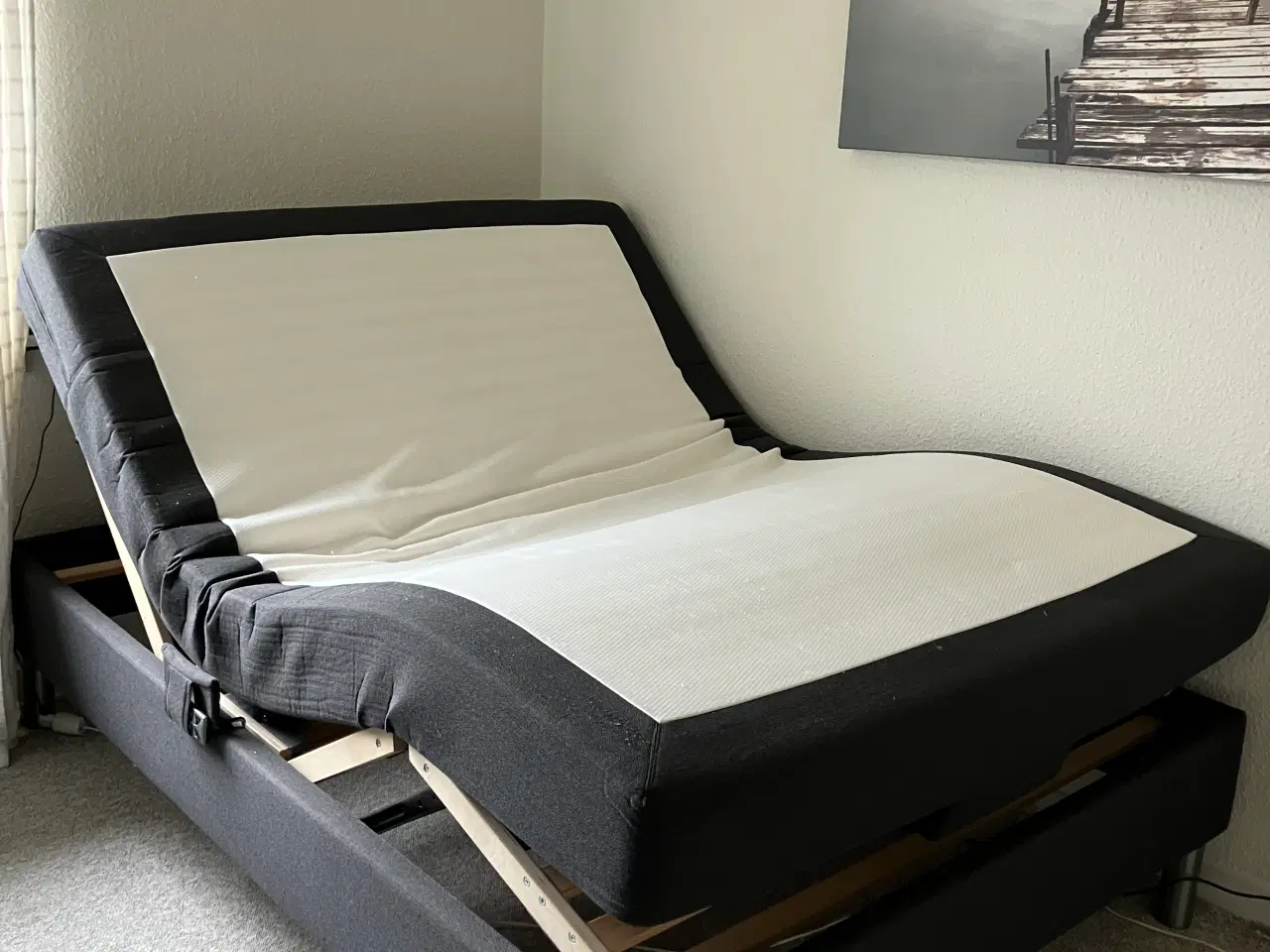 Billede 2 - Elevationsseng 140x200 cm.