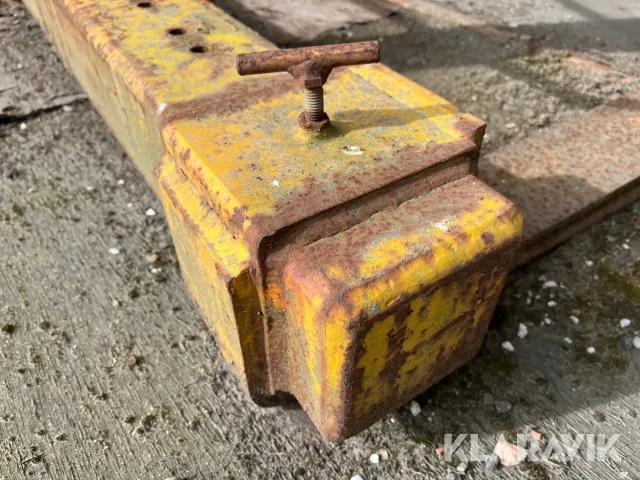 Billede 8 - Pallegafler til kran Kildemose Smedie 3500 kg