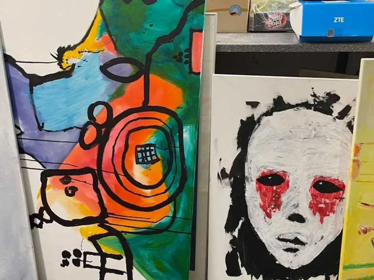 Billede 12 - Akryl malerier, evt bud