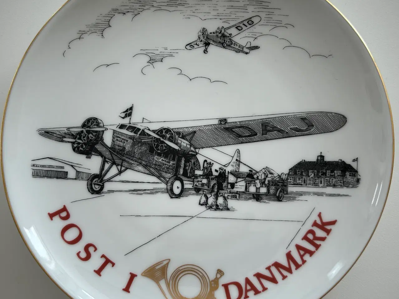 Billede 1 - Post i Danmark - DDL Fokker F 12  - B&G -   8299