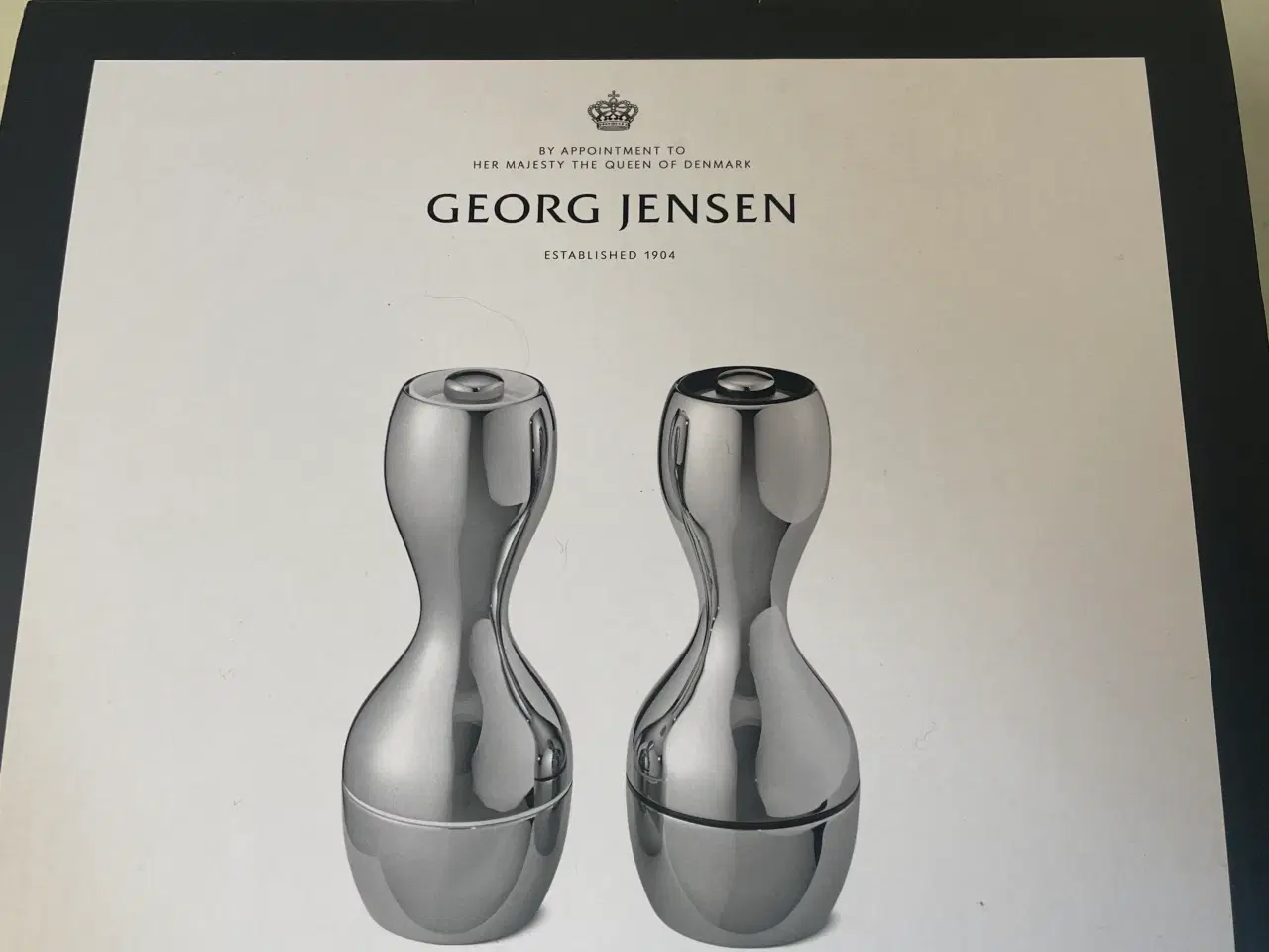 Billede 1 - Georg Jensen Cobra salt og pebersæt NYT