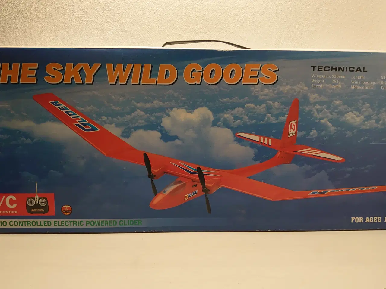 Billede 1 - Fjernstyret fly:The sky wild gooes. Ny.