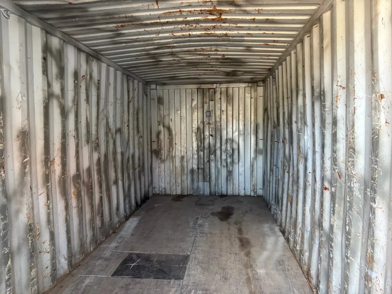 Billede 2 - 20 fods Container- ID: CRSU 128081-2
